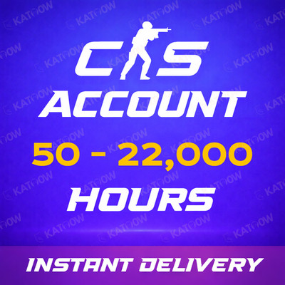 Steam Account | CSGO CS2 | 50 - 15000 HOURS | Faceit Ready |   Instant Delivery