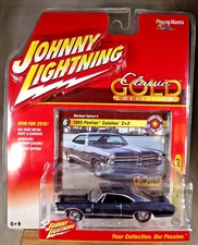 2016 Johnny Lightning Classic Gold Collection #6 1965 PONTIAC CATALINA 2+2 Blue