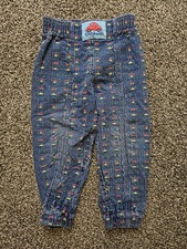 Vintage 1990  s OshKosh B  Gosh Traffic Light Pants Sz 3t