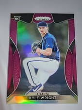 2019 Panini Prizm Purple Prizm Kyle Wright #50