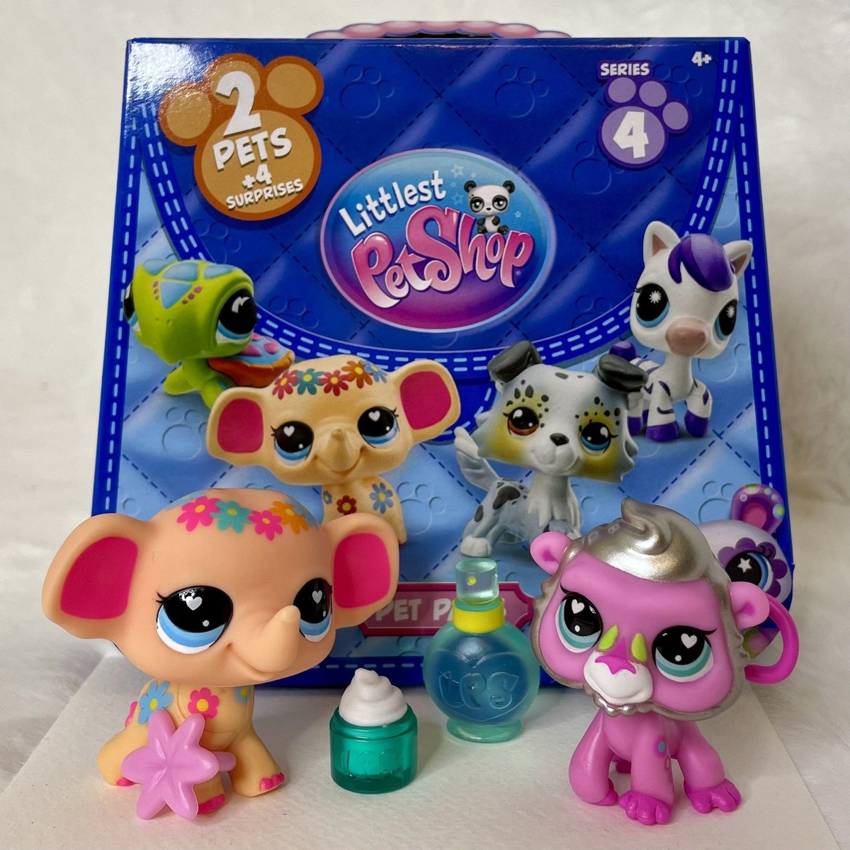 Littlest Pet Shop LPS G7 Series 4 Pet Pairs Blind Box Elephant