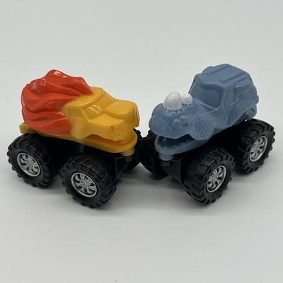 SPARK CREATE IMAGINE ANIMAL MONSTER TRUCK LOT OF  2 Small little trucks 2.75 