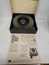 Vintage Kodak Carousel Transvue 140 Projector Slide Tray With Original Box