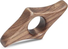 Walnut Book Page Holder, Smooth Finish Wood Book Holder for Reading, Ideal Book