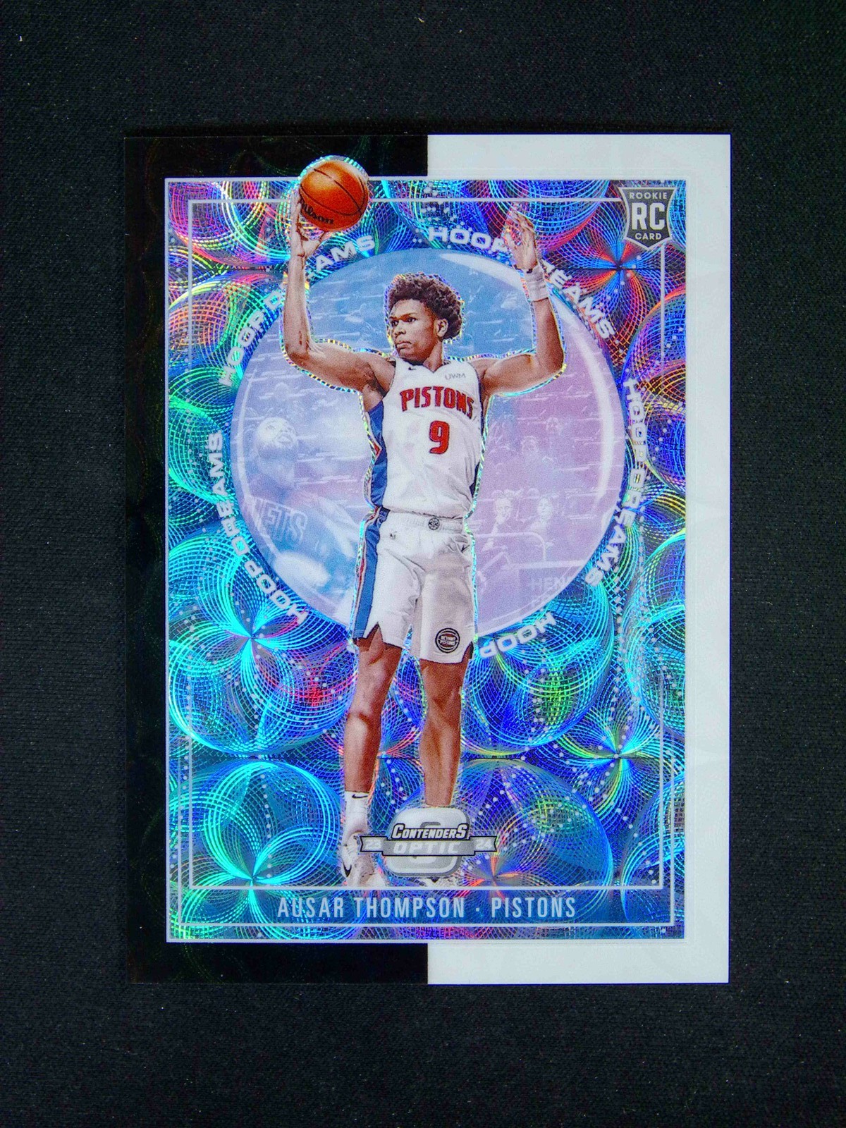 2023-24 Panini Contenders Optic Ausar Thompson #3 RC Hoop Dreams Scope /25