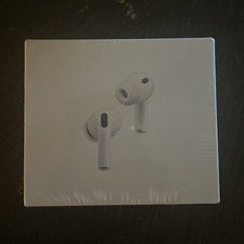 Apple AirPods Pro 3 In-Ear Bluetooth Earbuds w/ ANC Charging Case, White