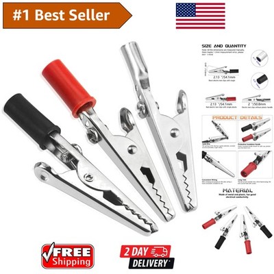 Complete 22 PCS Metal Alligator Clip Set for Efficient Electric Testing & DIY