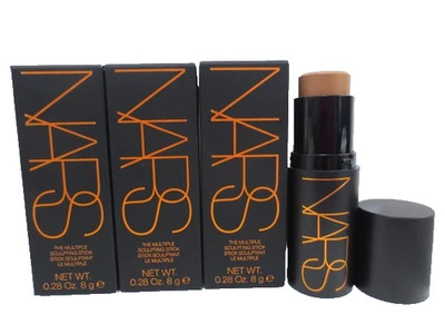 NARS THE MULTIPLE SCULPTING STICK LAGUNA FULL SIZE 0.28 OZ BOXED LOT OF 3