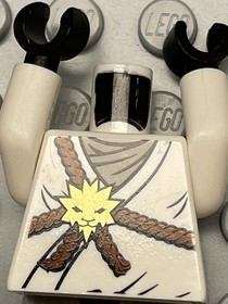 LEGO. Ninjago. Zane - The Golden Weapons minifigure from 2504, 2506, 2507. Used.