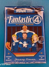 NEW!! The Fantastic Four Playing Card- Marvel Studio Theory11 