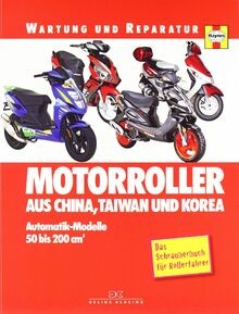 Motorroller aus China, Taiwan und Korea: Automatik-Model... | Buch | Zustand gut