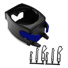 Car Air Vent Cup Holder, 2-in-1 Adjustable Cup  Phone Mount for Vehicle, Blue