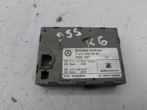Mercedes-Benz E W211 2008 Diesel Gateway-Steuermodul A2115408445 100kW AMD138126