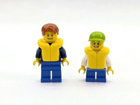 LEGO City Fishing Boat #4642 Complete with Instructions and Minifigures Retired