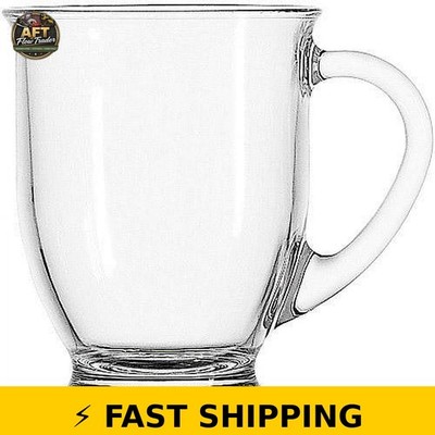 Anchor Hocking Clear Mug Set, 4 Piece