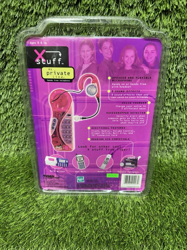 Vintage Tiger Electronics Private Line F/X+ Hands Free Phone 1997 90s Home Alone - image 3 of 3