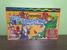 1999 Crayola Wizards Giant Box of 120 Crayons Set Rare New