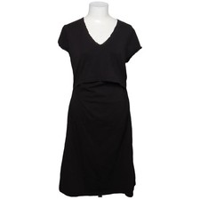 Boob Nursing Wear, Stillkleid, Größe: XL, Schwarz, Baumwolle/Elasthan #25p