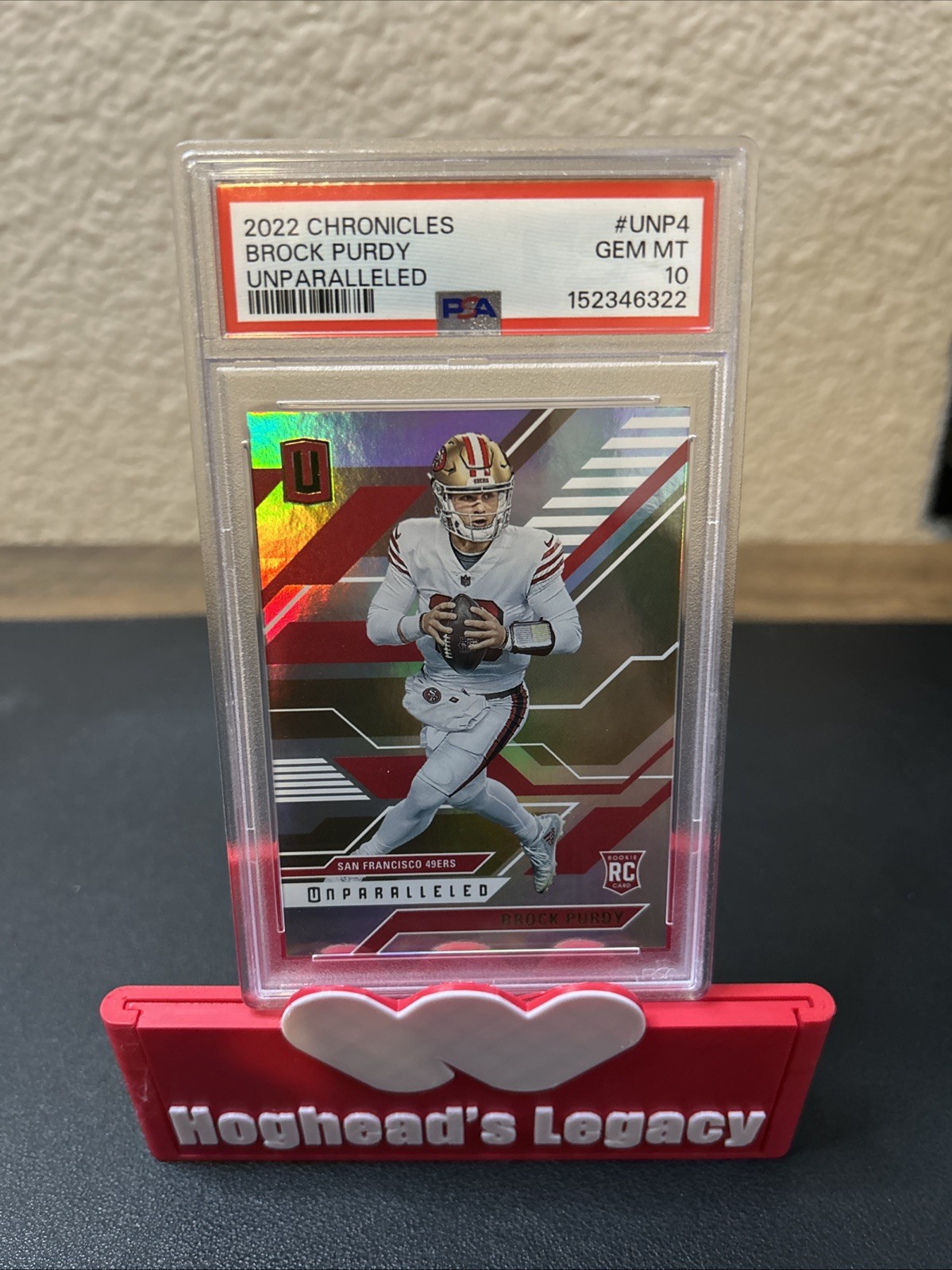 Brock Purdy Panini Chronicles Unparalleled #UNP4 Base