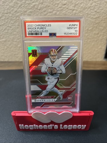 2022 Chronicles Brock Purdy Unparalleled Rookie PSA 10