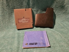 Vintage! Milon's Secret Castle - Nintendo NES - Original Box W/ Manual (c) 1987