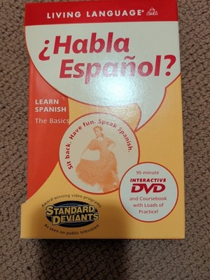 HABLA ESPANOL: LEARN SPANISH: THE BASICS (STANDARD By Enrique Montes **Mint**