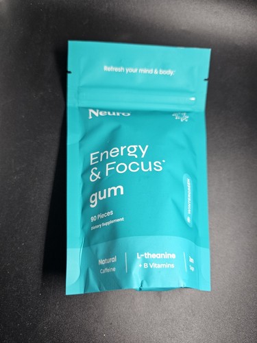 Neuro Gum Natural Energy Koffein Wintergreen Kaugummi 90 Stück 04/27