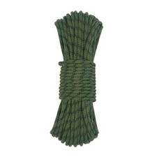 Static Climbing Rope 6mm Accessory Cord Rope,for Arborist 98 ft Armygreen