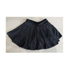 Abercrombie Kids Black Pleated Skort 5/6 Polyester Elastane Pull On Stretch