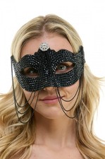 Brand New Midnight Jewel Masquerade Mask