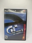 Gran Turismo 3 A-spec Grand Sony PlayStation 2 PS2 Complete Tested Black label