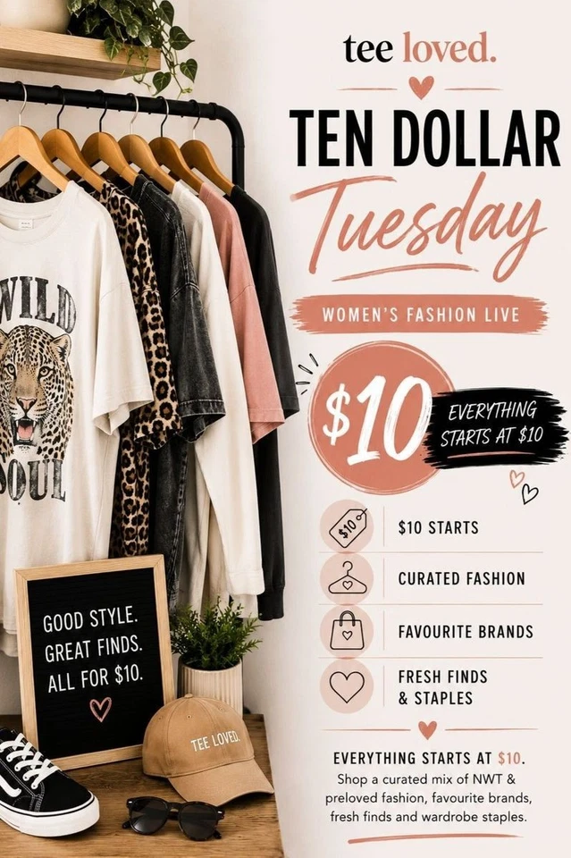 💸 Ten Dollar Tuesday