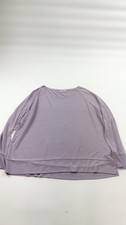 GAP Sweater Womens XL Purple Pullover Lightweight Long Sleeve Crewneck Knit