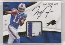 2017 Panini Immaculate Rookie Patch Auto 23/99 Zay Jones #133 Patch Auto z5b
