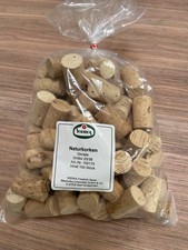 Flaschenkorken Neuware, Naturkorken Weinkorken 100 Stck Größe 23/38