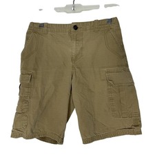 Polo Ralph Lauren Boys Cargo Shorts Size 12 Khaki Utility Outdoor Classic