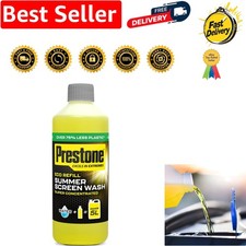 Summer Eco Refill Screenwash 500ml - 5L Capacity and Minimal Plastic Use 1.60 per litre