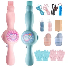 Colorful Smoke Bubble-Machine&Elastic Bubble Fog Wand,Fog Smoke Bubble-Machine