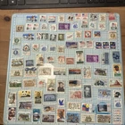 1/2 oz. or 75+ USED/Vtg. USA mixed OFF PAPER Stamps Lot; 1940-1990. $1 Ship; US5