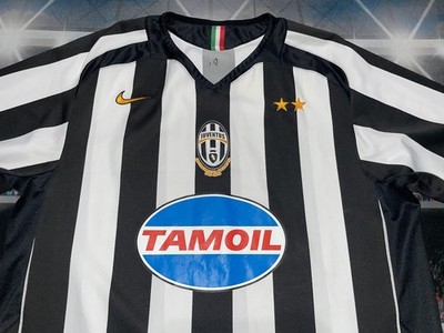 Vintage Jersey NIKE JUVENTUS 2005-2006 Home Knit Shirt Sleeve