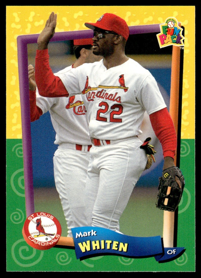 1994 Upper Deck Fun Pack Mark Whiten St. Louis Cardinals #118