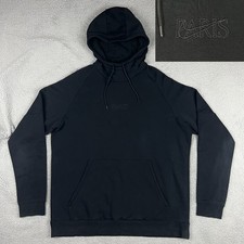 Nike Hoodie Mens Extra Large XL Black Paris Saint Germain PSG Center Swoosh 3