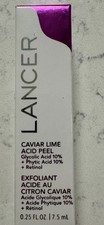Lancer Caviar Lime Acid Peel w/ 10% Glycolic Acid 10% Phytic Acid 0.25 oz 7.5ml