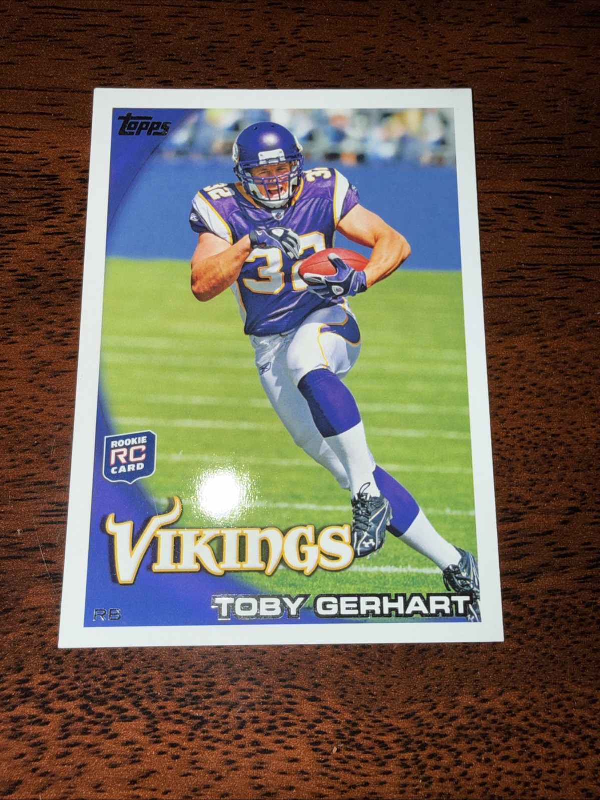 Toby Gerhart Topps #203 Base