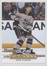 2019-20 Upper Deck UD Canvas Young Guns Kale Clague #C212 01ks
