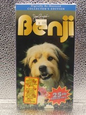 Joe Camp's Benji 25th Anniversary Collector's Edition G VHS New Factory Sealed