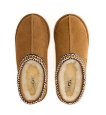 Authentic Women's Shoes 100% UGG Tasman II Braid Winter Slippers Chestnut NIB