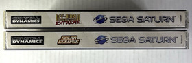 Off-World Interceptor Extreme & Solar Eclipse Sega Saturn Crystal Dynamics LOT