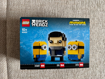 LEGO  40420 Minions - BrickHeadz  - Gru, Stuart & Otto | EOL NEU OVP