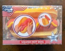 Squishy Hot Dog Squeezy Hotdog New Viral Fidget Rare Needoh Inspired